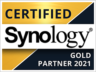 Synology Certified Gold Partner 2021.